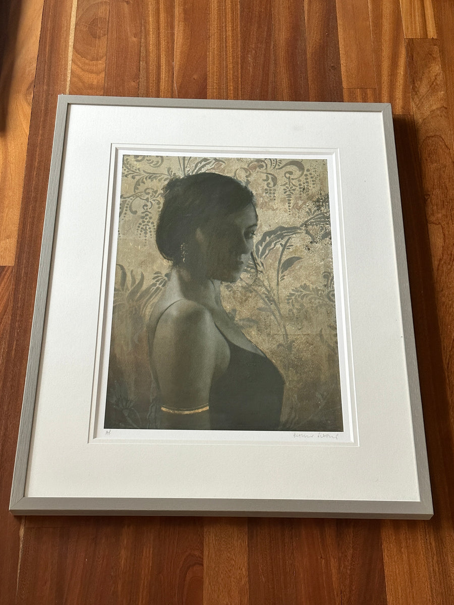 PAGODA EARRING - Silk Screen with frame